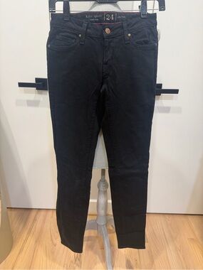 Kate Spade New York Play Hooky Black Skinny Jeans Size 24